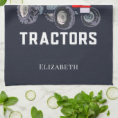 Nur ein Mädchen, das Lieben macht Geschirrtuch (Gefaltet)