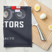 Nur ein Mädchen, das Lieben macht Geschirrtuch (Viertel Falte)