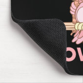 Nur ein Mädchen, das Lieben macht Mousepad (Ecke)