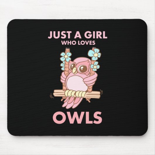Nur ein Mädchen, das Lieben macht Mousepad (Vorne)