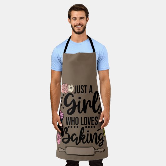 Nur ein Mädchen, das Lieben macht Schürze (Getragen)