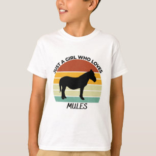 Nur ein Mädchen, das Lieben mault T-Shirt