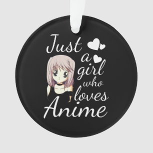 Nur ein Mädchen, das Lieben niedliches Cosplay an Ornament