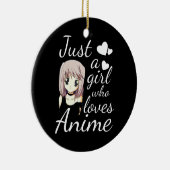 Nur ein Mädchen, das Lieben niedliches Cosplay anr Keramik Ornament (Rechts)