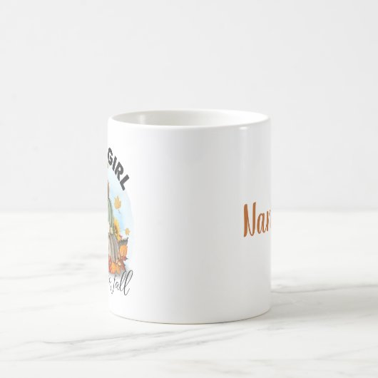 Nur ein Mädchen, das Lieben Personalisiert wird Kaffeetasse (Mittel)