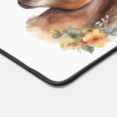 Nur ein Mädchen, das Lieben Pferde Niedlich Pony R Schreibtischunterlage (Ecke)