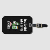 Nur ein Mädchen, das Lieben Pickles Pickles. Gepäckanhänger (Vorderseite (Horizontal))