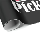 Nur ein Mädchen, das Lieben Pickles Pickles. Geschenkpapier (Rolleneckpunkt)