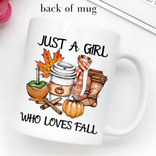 Nur ein Mädchen, das Lieben Pumpkin Halloween Herb Kaffeetasse