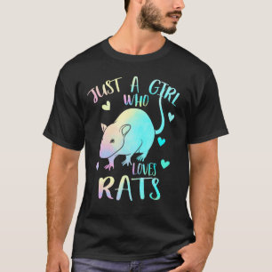 Nur ein Mädchen, das Lieben Rats Rats als Niedlich T-Shirt