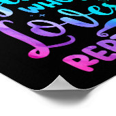 Nur ein Mädchen, das Lieben Reptilien Eidechse Was Poster (Ecke)