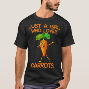 Nur ein Mädchen, das Lieben rost T-Shirt