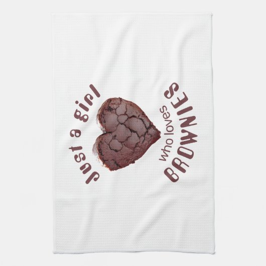 Nur ein Mädchen, das Lieben surft Geschirrtuch (Vertikal)