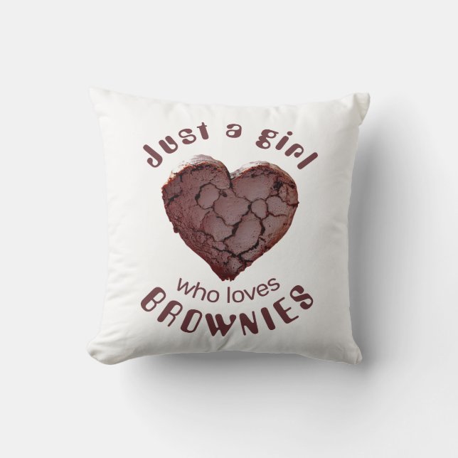 Nur ein Mädchen, das Lieben surft Kissen (Vorderseite)