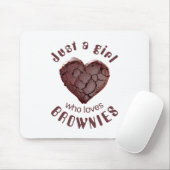 Nur ein Mädchen, das Lieben surft Mousepad (Mit Mouse)