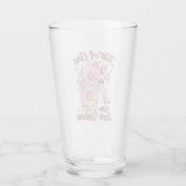 Nur ein Mädchen, das Lieben Unicorn Glas (Rückseite)