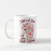 Nur ein Mädchen, das Lieben Unicorn Kaffeetasse (Links)