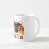 Nur ein Mädchen, das Lieben zählt Kaffeetasse (VorderseiteRechts)