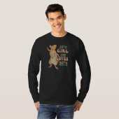 Nur ein Mädchen, das Lieben zählt T-Shirt (Vorne ganz)