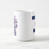 Nur ein Mädchen, das Lieben zum Lesen hat Kaffeetasse (Mittel)