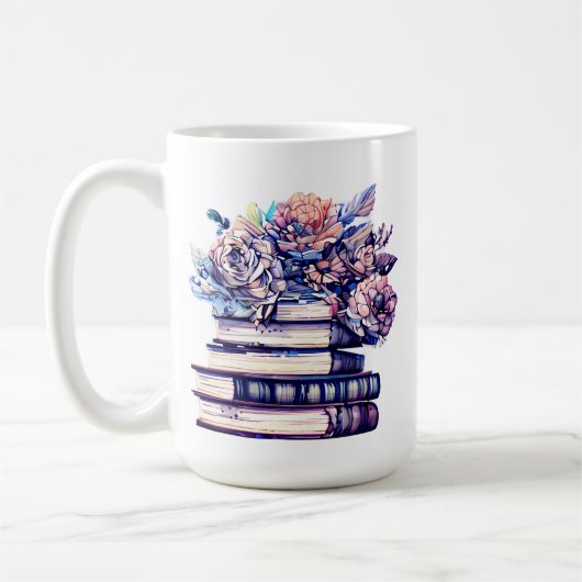 Nur ein Mädchen, das Lieben zum Lesen hat Kaffeetasse (Links)