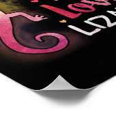 Nur ein Mädchen, das Lizards Liebe Poster (Ecke)