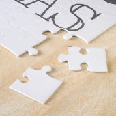 Nur ein Mädchen, das Llamas Puzzle (Seite)