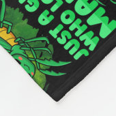 Nur ein Mädchen, das Mantis Entomology Liebe betet Fleecedecke (Ecke)