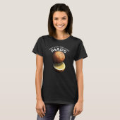 Nur ein Mädchen, das Mars für Astronomen Liebe T-Shirt (Vorne ganz)