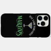 Nur ein Mädchen, das Martinis liebt Case-Mate iPhone Hülle (Rückseite (Horizontal))