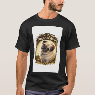 Nur ein Mädchen, das Möpse liebt, süßer Hund Haust T-Shirt
