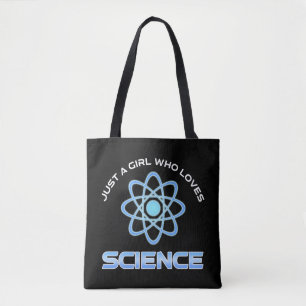 Nur ein Mädchen, das Naturwissenschaften liebt Tasche