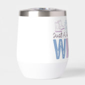 Nur ein Mädchen, das Niedliches saisonales Design (Vorderseite)