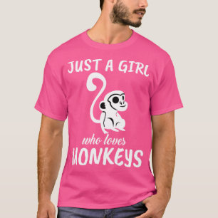 Nur ein Mädchen, das Panda-Bären Liebe T-Shirt