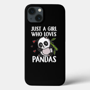Nur ein Mädchen, das Pandas Niedliche Panda-Kostüm Case-Mate iPhone Hülle