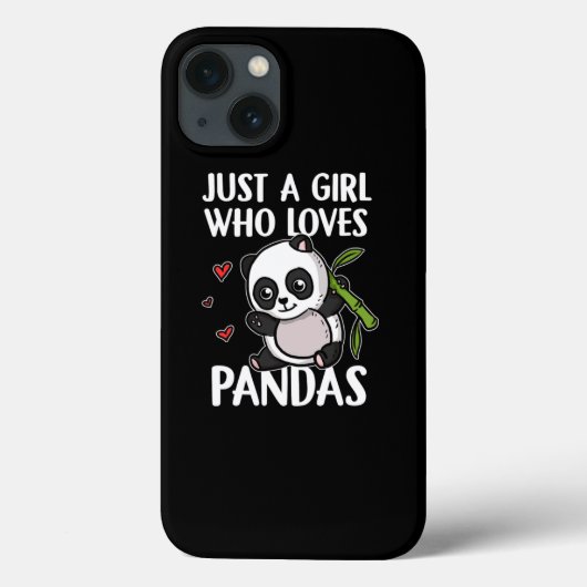 Nur ein Mädchen, das Pandas Niedliche Panda-Kostüm Case-Mate iPhone Hülle (Rückseite)