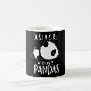 Nur ein Mädchen, das Pandas Niedliche Schlafpanda Kaffeetasse