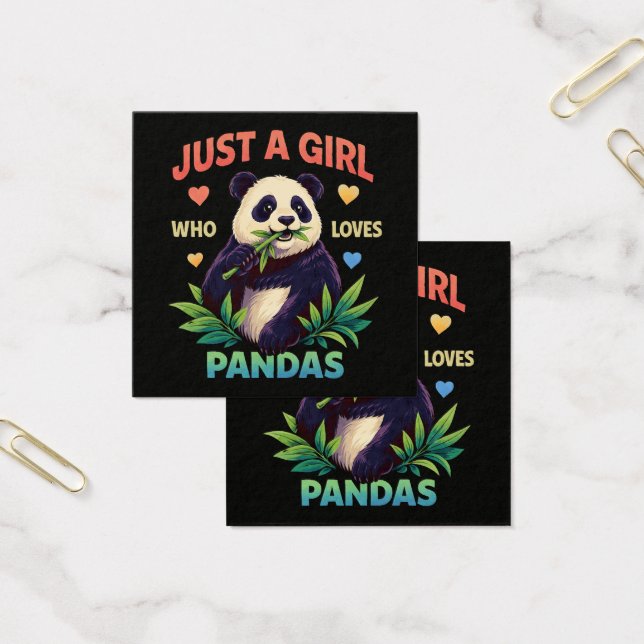 Nur ein Mädchen, das Pandas süß findet (Büro)