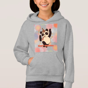 Nur ein Mädchen, das Pandas Weihnachtsfeier liebt Hoodie