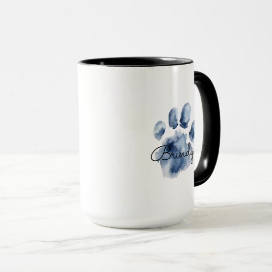 Nur ein Mädchen, das Personalisierte Katzen Liebe Tasse (VorderseiteRechts)