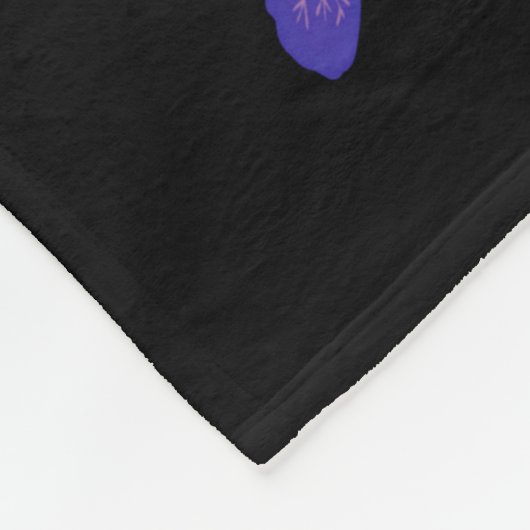 Nur ein Mädchen, das Pferde Liebe Fleecedecke (Ecke)