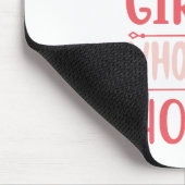 Nur ein Mädchen, das Pferde Liebe Mousepad (Ecke)