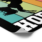 Nur ein Mädchen, das Pferde Liebe | PferdeGirl Poster (Ecke)