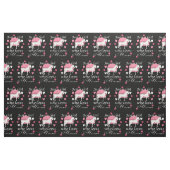 Nur ein Mädchen, das Pferde Liebe Stoff (Fat Quarter (45,7 x 55,9 cm))