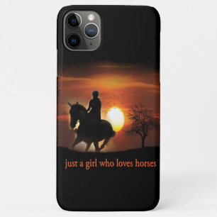nur ein Mädchen, das Pferde Lieben Case-Mate iPhone Hülle