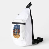 Nur ein Mädchen, das Pferde Lieben Crossbody Bag (Rechte Ecke)