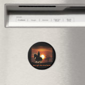 nur ein Mädchen, das Pferde Lieben Magnet (In Situ (Geschirrspüler))