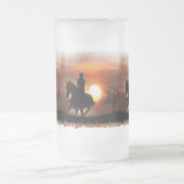 nur ein Mädchen, das Pferde Lieben Mattglas Bierglas (Mittel)