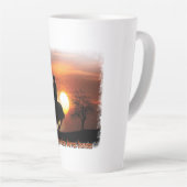 nur ein Mädchen, das Pferde Lieben Milchtasse (Rechte Ecke)