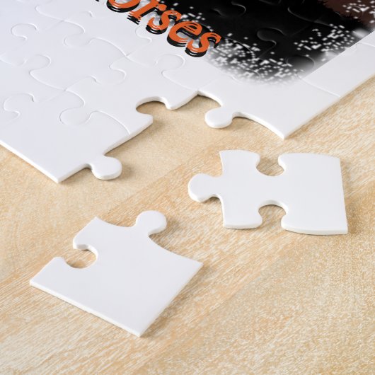 nur ein Mädchen, das Pferde Lieben Puzzle (Seite)